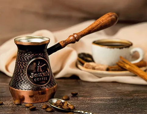 Медная джезва армянская JEZVA COFFEE 160 мл.