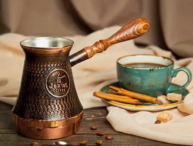 Медная джезва армянская JEZVA COFFEE 450 мл. 