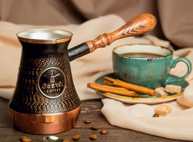 Медная джезва армянская JEZVA COFFEE 550 мл.